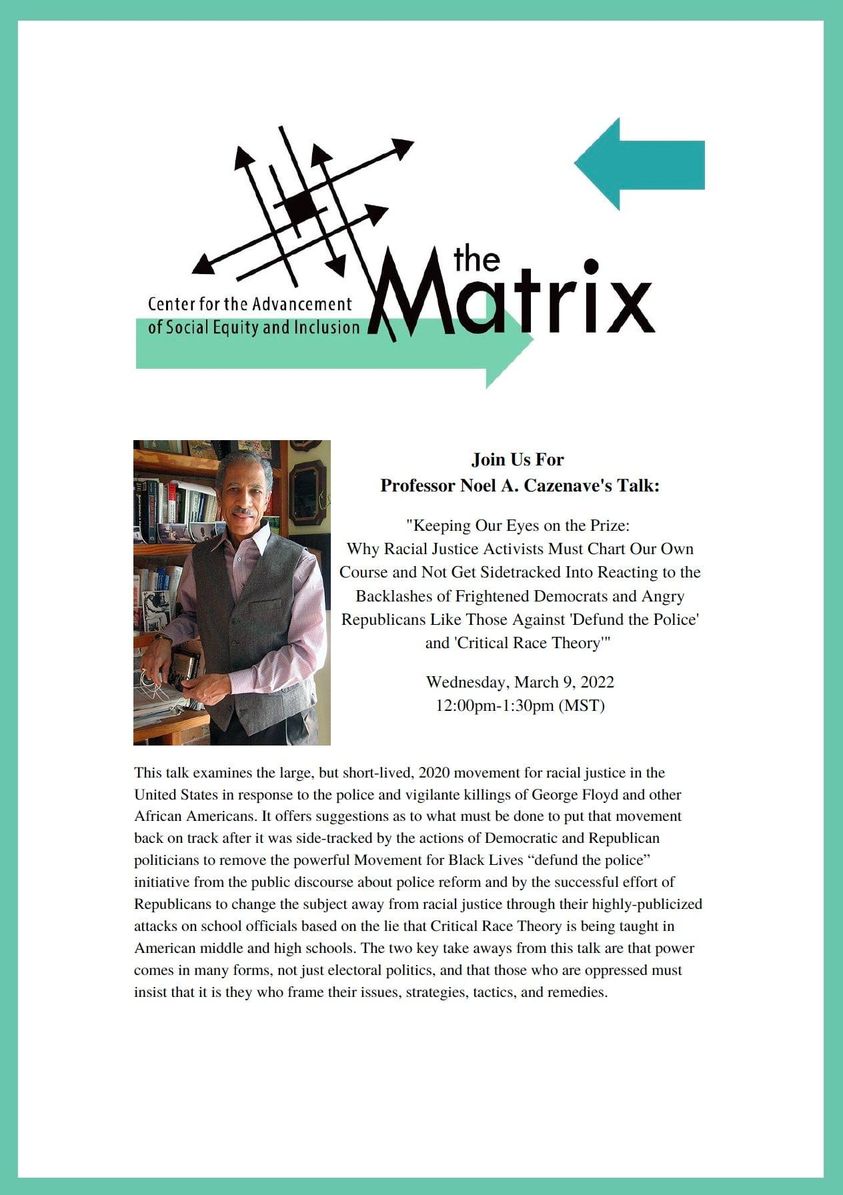 Matrix Center Event 3-9-2022